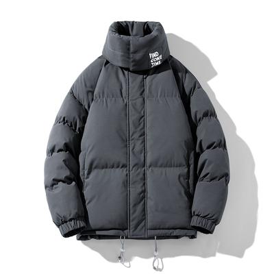 New Cotton-padded Men's Winter Thickened Warm Cotton-padded Jacket Loose Jacket