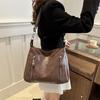 Elegant Minimalist Tote Bag 2024 Stylish Korean Large Capacity Shoulder Bag