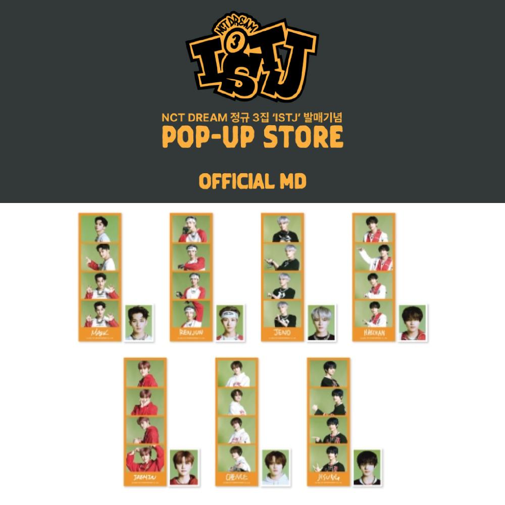 

NCT DREAM ISTJ 4 вырезка + набор фотографий для удостоверения личности