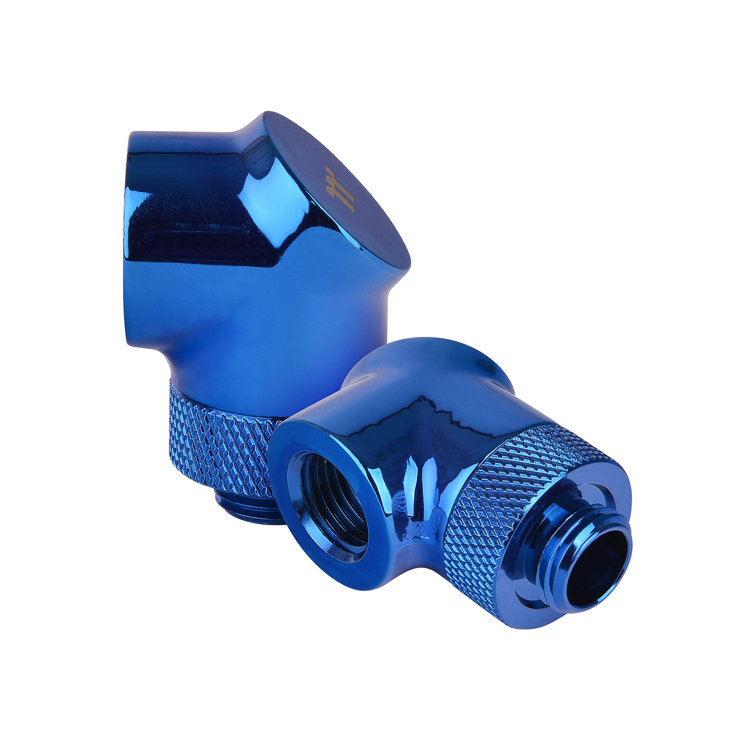 

Thermaltake Pacific DIY LCS G1/4 90 Degree Adapter Fitting, Blue, 2-Pack (CL-W052-CU00BU-A)