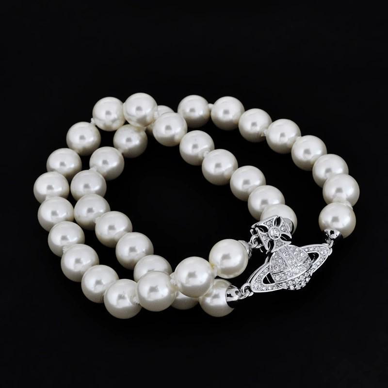 Empress Dowager Graziella Pearl Bracelet - Double-Layer Magnetic Buckle for Spring/Summer 2024
