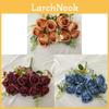 Buquê de Rosas Artificiais de Inspiração Nórdica para Decoração de Casamento e Design de Interiores para Casa