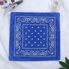 12Pcs Chic Unisex Floral Print Cycling Sport Square Bandana Head Scarf Headdress
