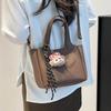 Niche design handbag bag women's new retro casual bucket bag shopping commuter shoulder messenger bag