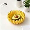 Dekorative Obstschale 3D-gedruckte bananenförmige Aufbewahrungsschale, Bananen-Schalenhalter, Modern für einzigartige Küche, Esstisch & Eingangsbereich, Heimdeko Snacks
