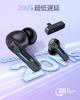 Middle Rabbit SW4 Pro Low Latency Wireless Gaming Earphones [2.4Ghz Dongle USBBluetooth Dual Mode] Compatible with PC, VR, PS4, and PS5 with Mic