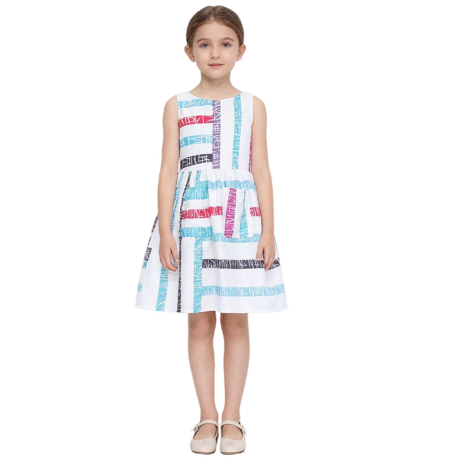 

Children s Cosplay Sleeveless Round Neck Vest Dress 150
