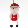 Santa Claus Fabric Doll Ornaments - Christmas Tree Decorations & Small Gift Pendants