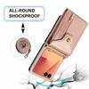 For Samsung Galaxy Z Flip7 5G Case Zipper Wallet Design PU PC Phone Cover with Long Strap