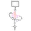 New Lovely Dog Cat Cherry Butterfly Heart Sun Fish Y2K Italian Charm Links Fit 9mm Stainless Steel Bracelet DIY Making Gift
