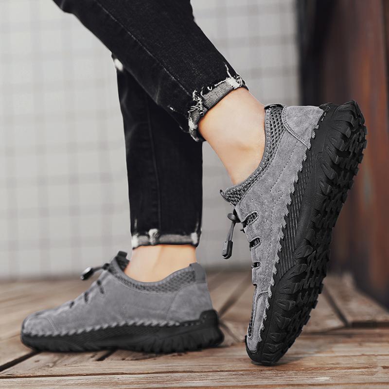 Summer High Quality Men Hiking Shoes Climbing Sneakers Outdoor Athletic Sport Shoes Men Trekking Mountain Tenis Masculino