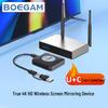 Dispositivo de Espelhamento de Tela Sem Fio 4K BOEGAM BGCM401 (Versão CN)