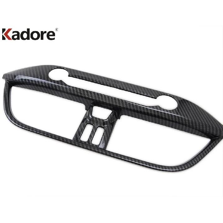 Car Front Center Air Conditioner Vent Outlet Cover Trim For Ford Focus    Carbon Fiber Interior Moulding Accessories