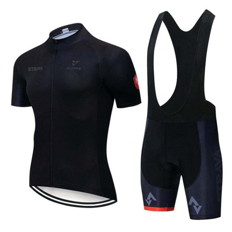 Men Women Cycling Jersey Shorts Set Breathable Quick Dry Road Bike Apparel Outdoor Sports