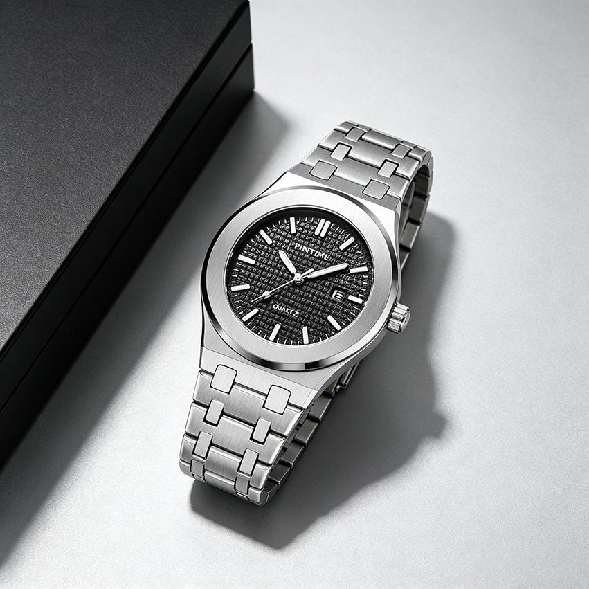Custom Logo Factory Best Price Luminous Business Men's Watch Alloy Glass 3BAR Water Resistance Luxury Quartz Watches