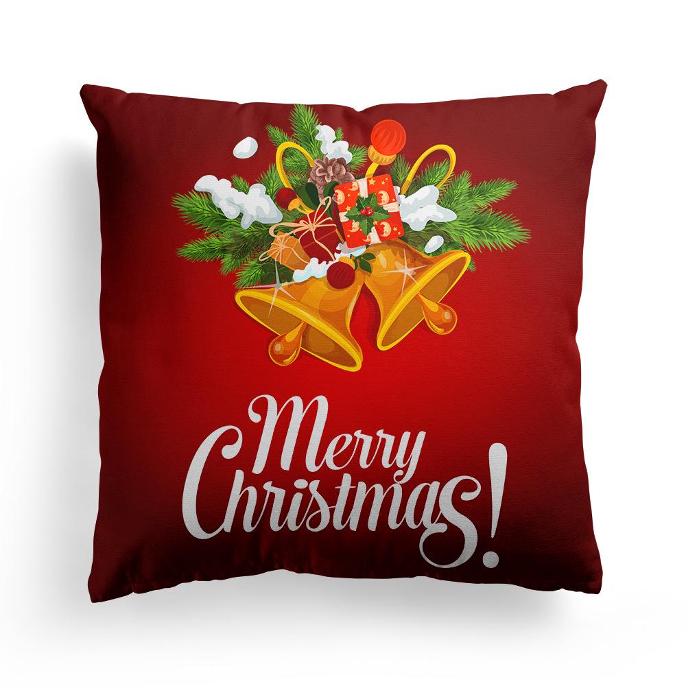 New Christmas Pillowcase Home Sofa Pillow Holiday Cushion Cover Pillow