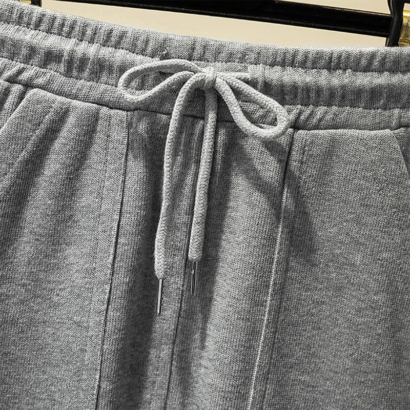 Großer Baumwollrock für Damen mit seitlichem Schlitz und Reißverschluss, elastischer Taille, A-Linien-Rock im langen, einfarbigen Sportstil
