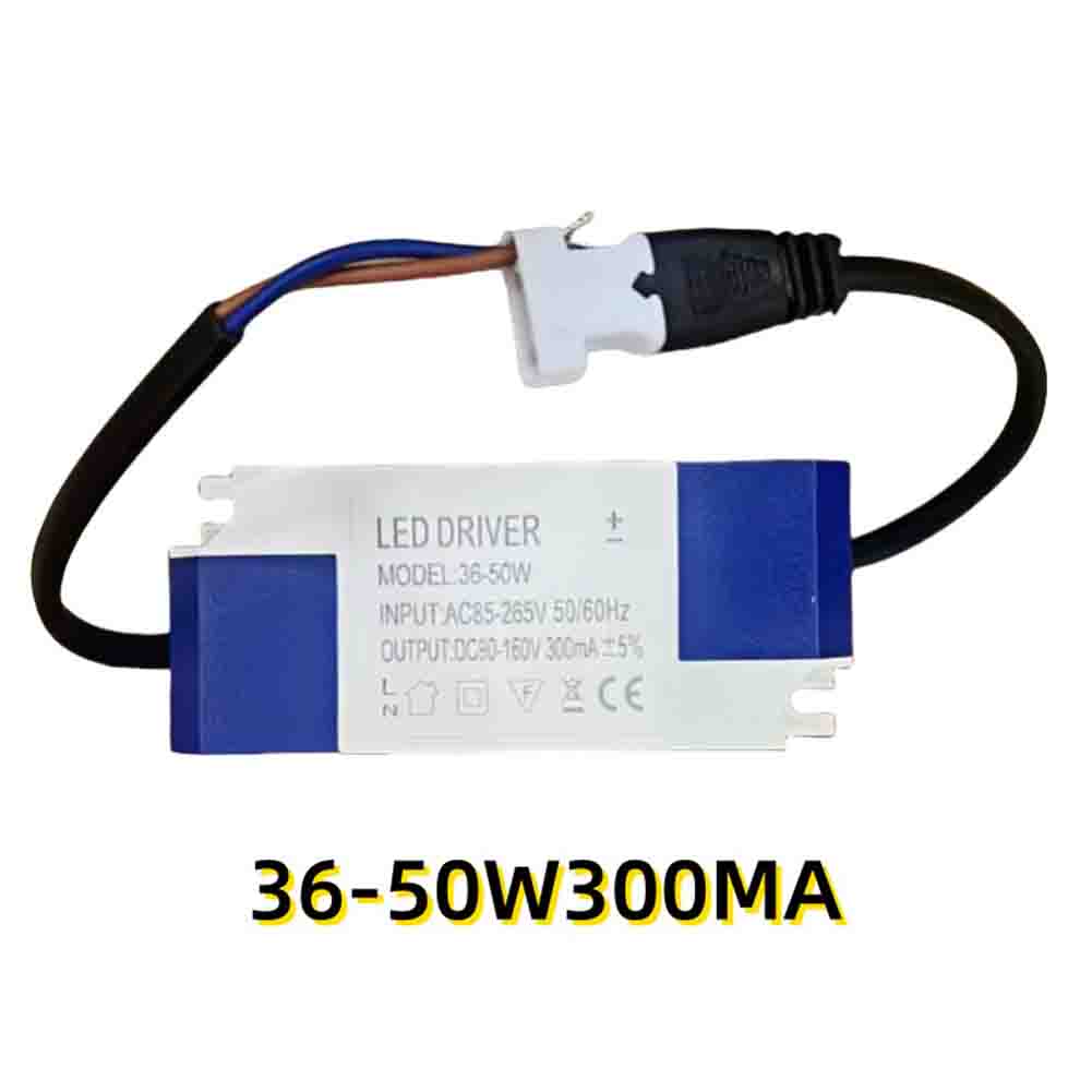 1pc 36-50W LED Driver Constant Current Lamp Power Supply Adapter Transformer AC 85-265V LED Driver Transformer Spare Parts