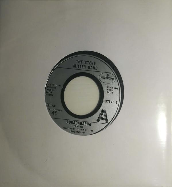 

7inch Record STEVE MILLER BAND Abracadabra STEVE3 Mercury 1982 UK Rock Used