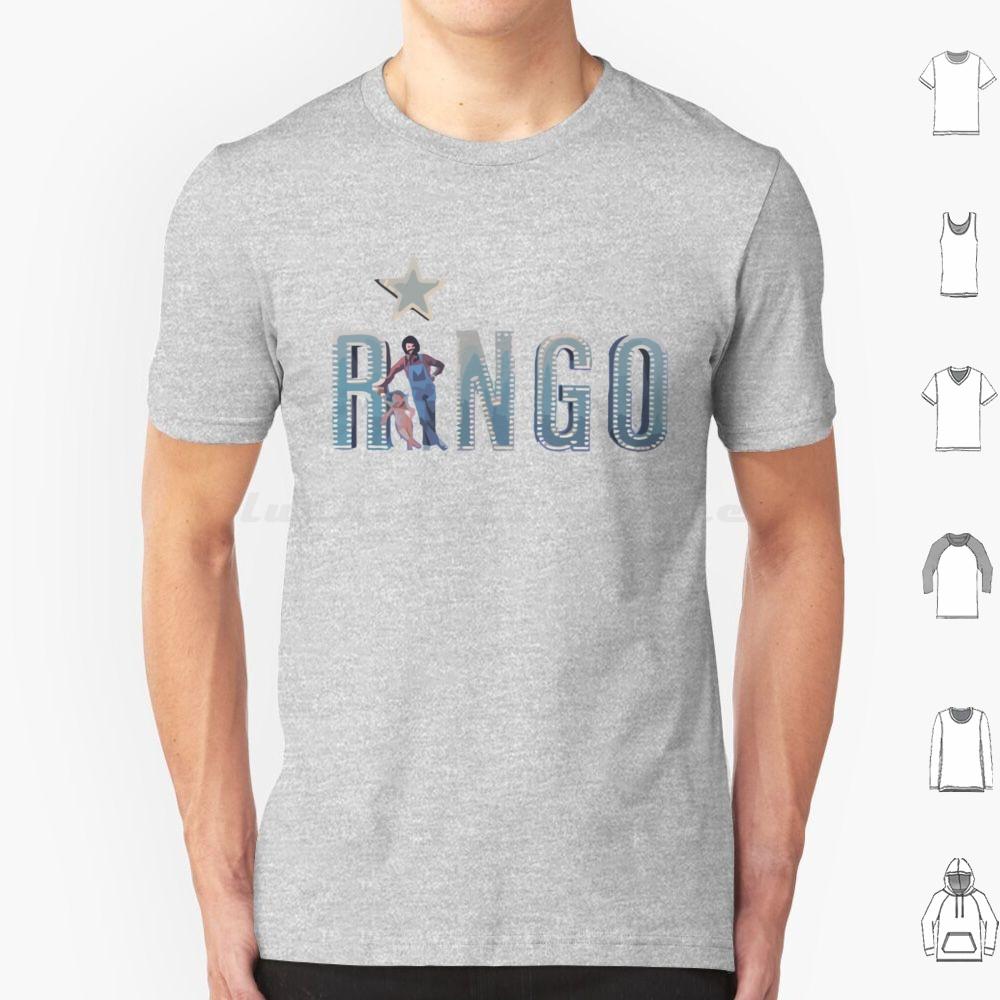 

Ringo 1973 Minimalist Album Logo T Shirt Cotton Men Women DIY Print The Music 60s Classic Band Ringo 70s Paul John Here S