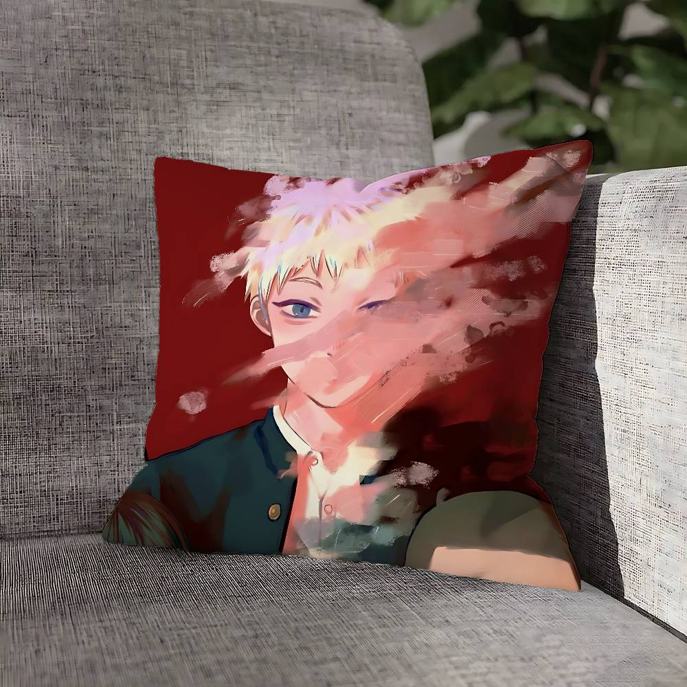 The S-Summer H-Hikaru Died Pillow Case For Sofa Decor Car Office Room Printing Cushion Cover Decorations and Protector