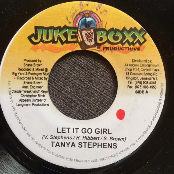 

7inch Record TANYA STEPHENS - Let It Go Girl NONE Juke Boxx Produ Jamaica Reggae, Ska & Dub Used