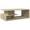  Coffee Table, Sonoma Oak 102x55x35 Cm Wood-based Material