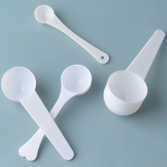 Precision Measuring Spoons Set Stackable Plastic Scoops for Coffee Pet Food Baking Spices Multi-Size Dry Ingredient Measuring Tools