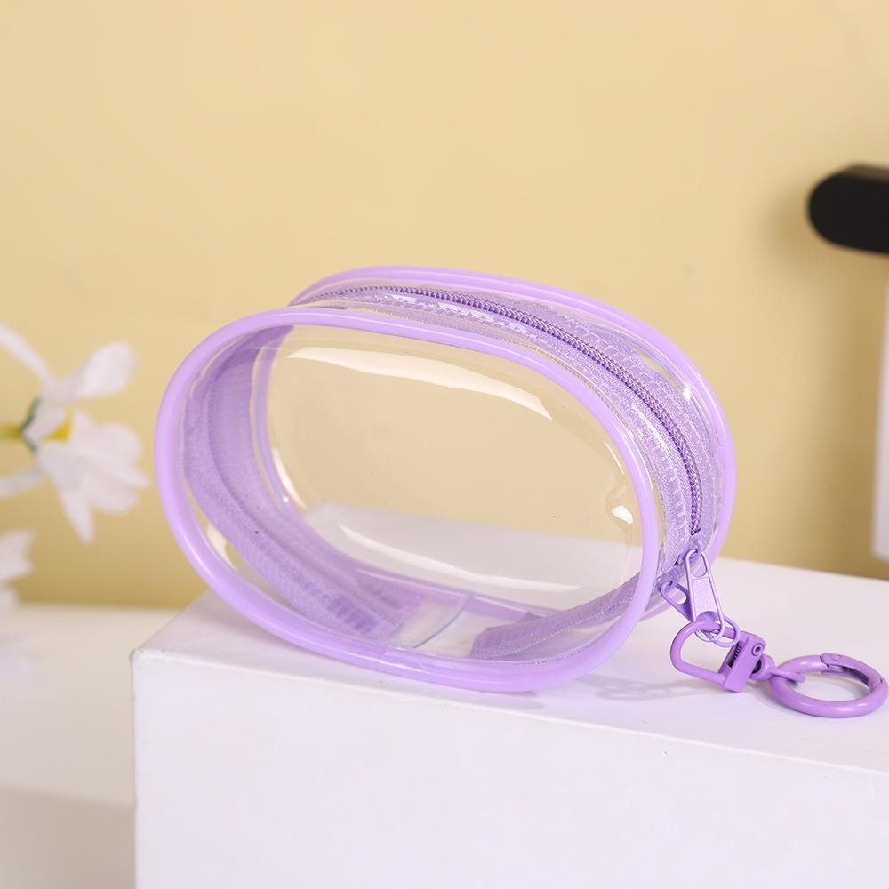 2pcs PVC Headphone Case Portable Travel Storage Bags Blind Box Bag Chargers Cables and Headphones Multifunctional Storage Bag