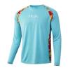 Mens Quick-Dry UV Protection Fishing Shirt Long Sleeve Breathable Ice Silk Cycling Jersey Outdoor Sports Summer
