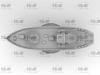ICM World War II German Navy Combat Fishing Boat Plastic Model S018 1/350