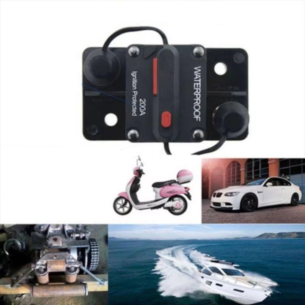 Stable Performance Manual Reset Device Dual Battery Manual Reset Circuit Breaker  Boat