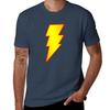 Shazam Logo Tshirt Retro Style Print Casual Top