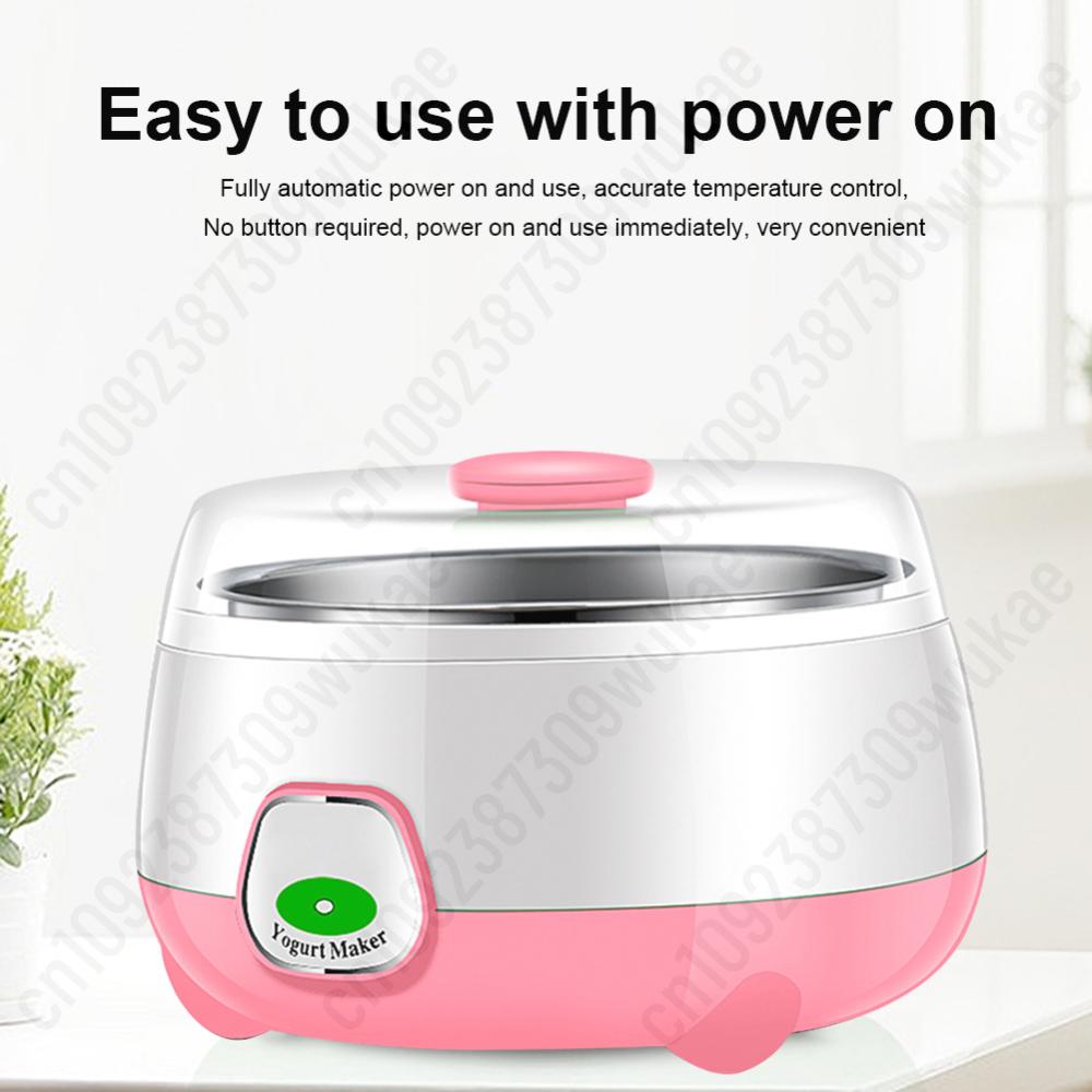 1L Electric Yogurt Maker Automatic Yogurt Maker with Constant Temperature Control Yogurt Machine For Homemade Yogurt Natto