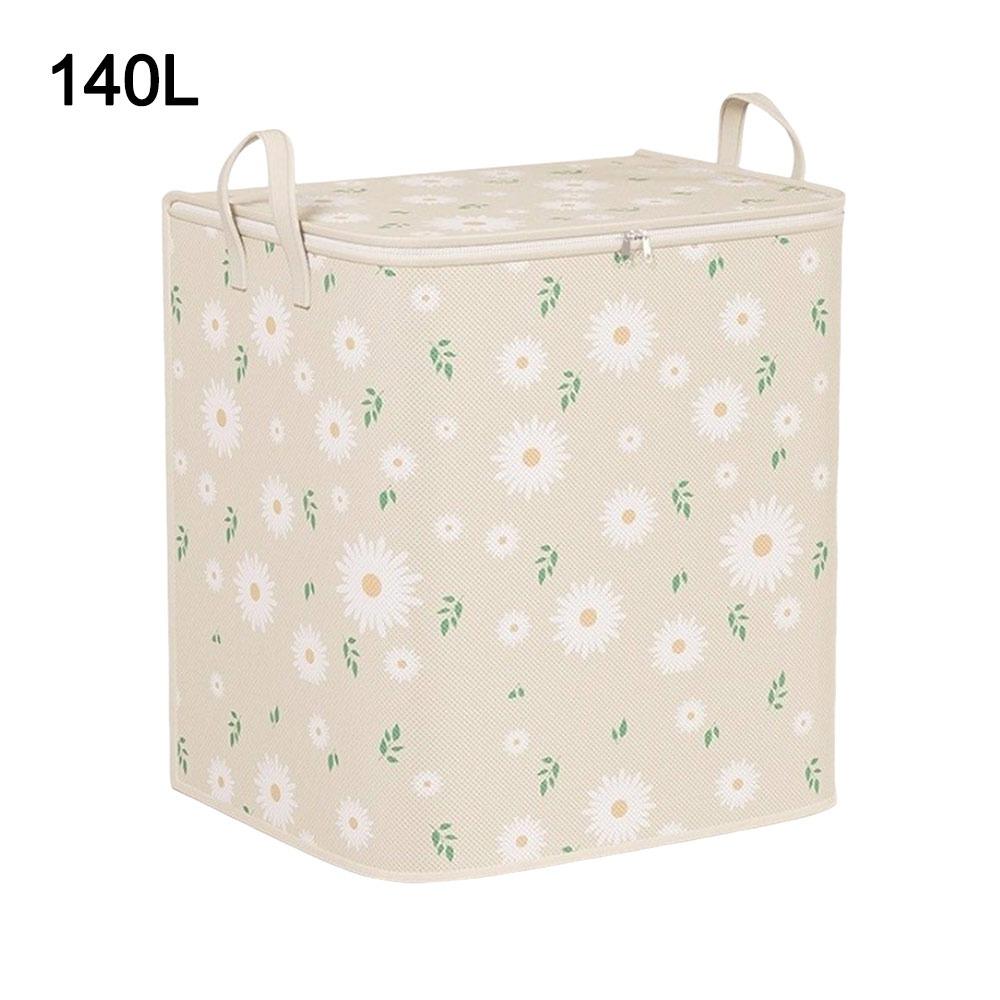 Non-Woven Fabric Quilt Storage Bag Large Capacity Wardrobe Sorting Storage Bucket Home
