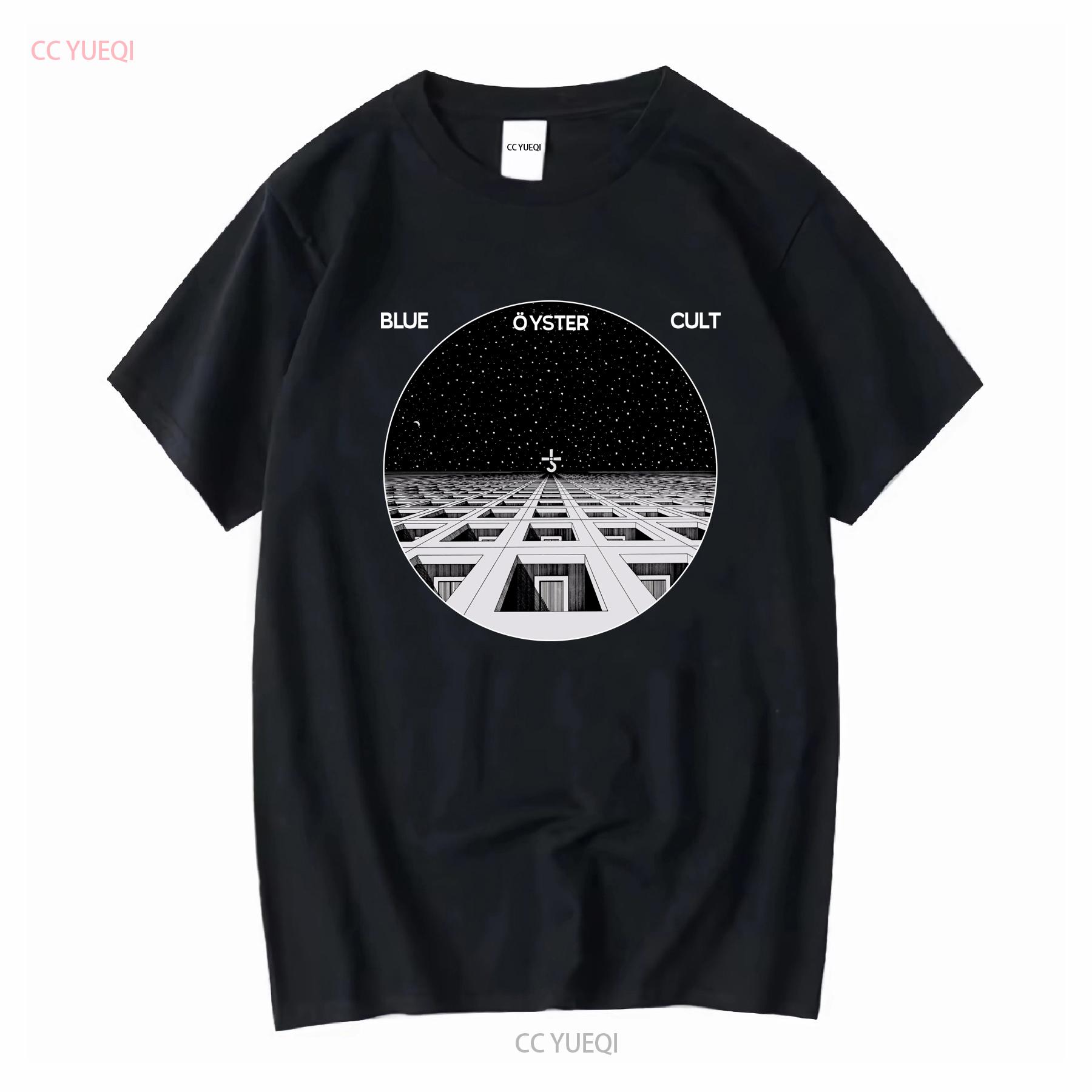 

Vintage Blue Oyster Cult Band T shirt B212071 long or short sleeves vintage Washed Slightly Stretched Stylish fashion 4XL