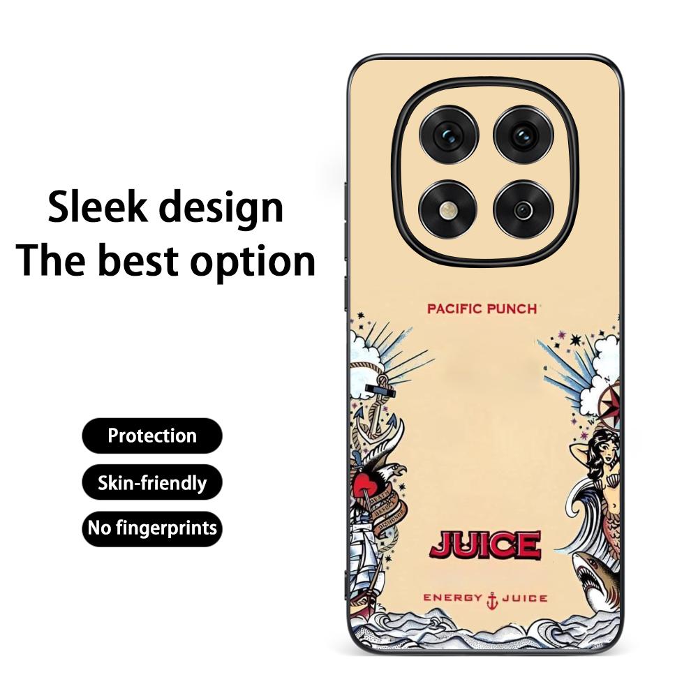 MonsterS Juice Drink Flavor E-energyS Phone Case For Redmi Note 14 13 12 11 Pro Plus S 5G 14C A3 Soft Black Phone Cover