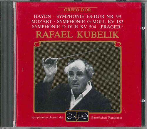 

CD RAFAEL KUBELIK - Haydn Mozart Symphonien C206891A ORFEO Germany Classical Used
