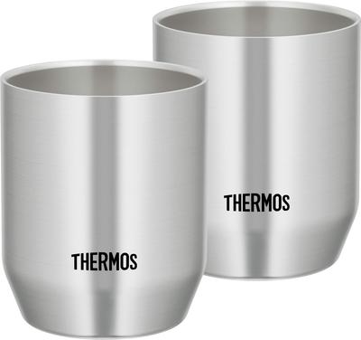 Thermos Vakuumisolierendes Edelstahl-Set Kleine Tasse, 360ml, Stahl, 2, JDH-360P,