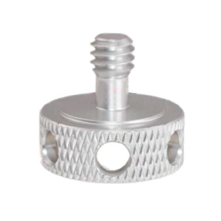 Lightweight 1/4inch Aluminum Alloy Screw Tripod Head Adjustment Screw for Securing Camera Tripod Heads and Photography