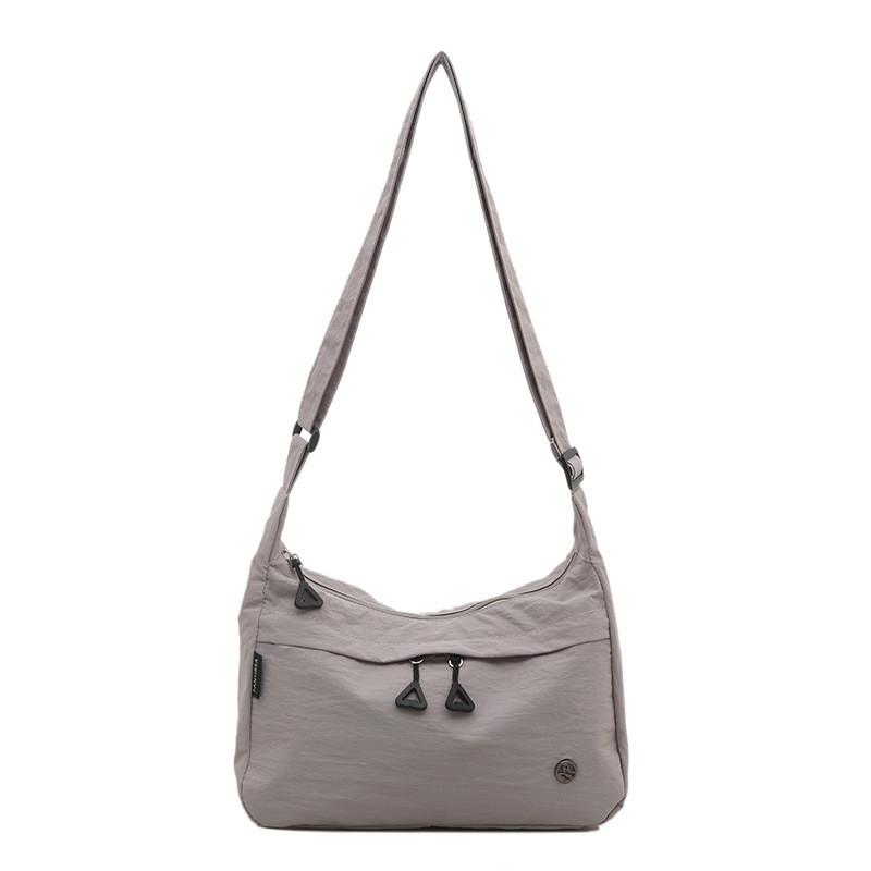 Nylon Small Square Bag Waterproof Canvas Casual Shoulder Phone Purse For Daily Use