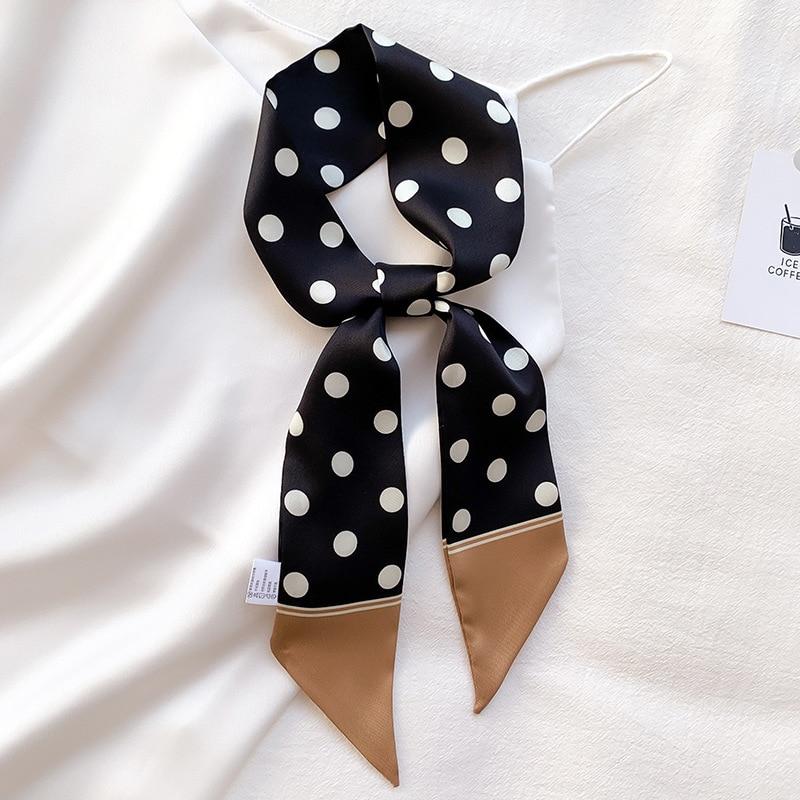 Buy Long Skinny Scarf Narrow Neck Hairband Foulard Summer Foulard Small