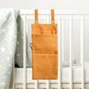 Breathable Infant Bed Hanging Storage Bag Large Compartment 2-Pocket Organsier Case for Baby Supplies and Accessories