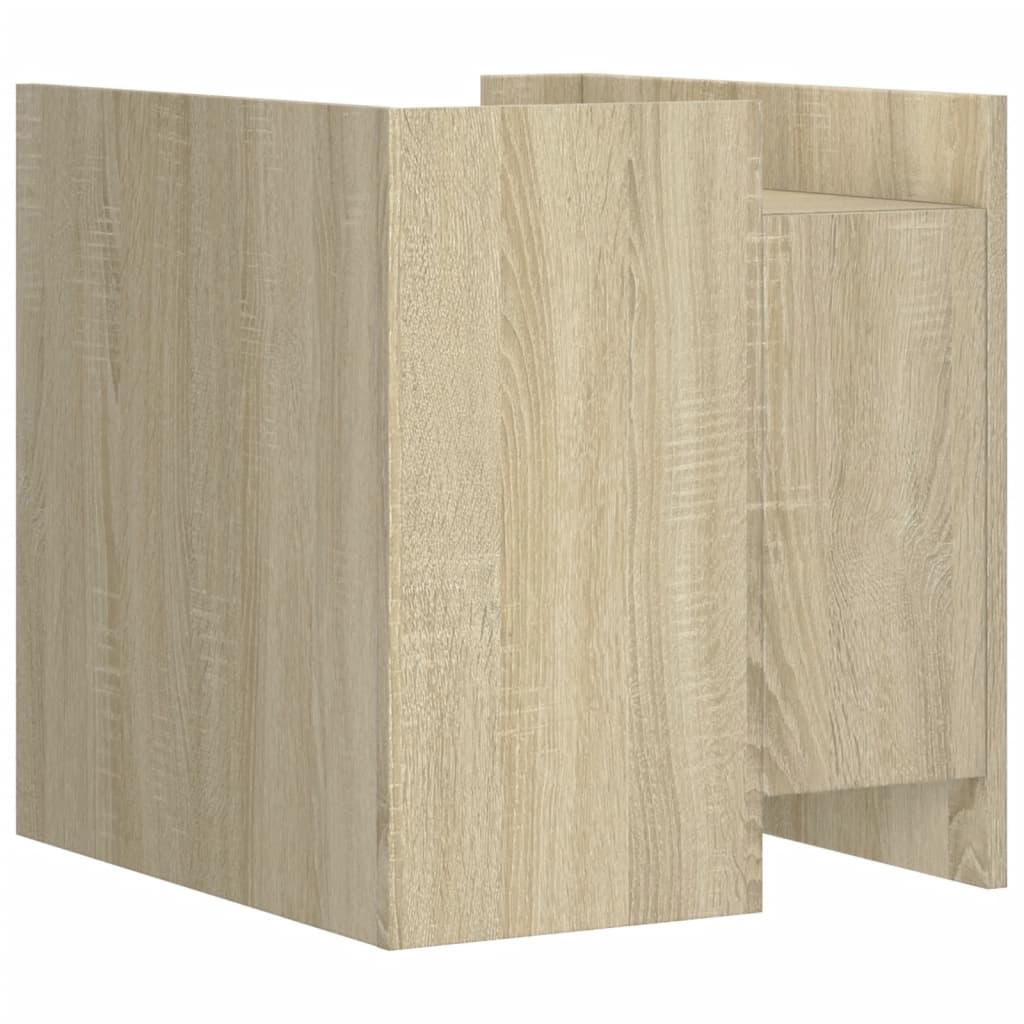 Nightstand Sonoma Oak 45x50x50 cm Particleboard