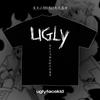 Y2K Uglyfacekid T Shirt Hanzi Printed Pattern Streetwear Unisex Women Harajuku Vintage Trend Unisex Oversized Cotton Short