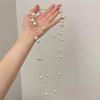 French Premium Milk White Imitation Pearl Necklace Autumn and Winter New Multi-circle Light Luxury Stacked Long Design Sweater Chain