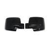 For Dodge Nitro Jeep Liberty 2007 2008 2009-2012 ABS Car Rearview Side Mirror Cover Wing Cap Exterior Door Trim Adhesive Sticker