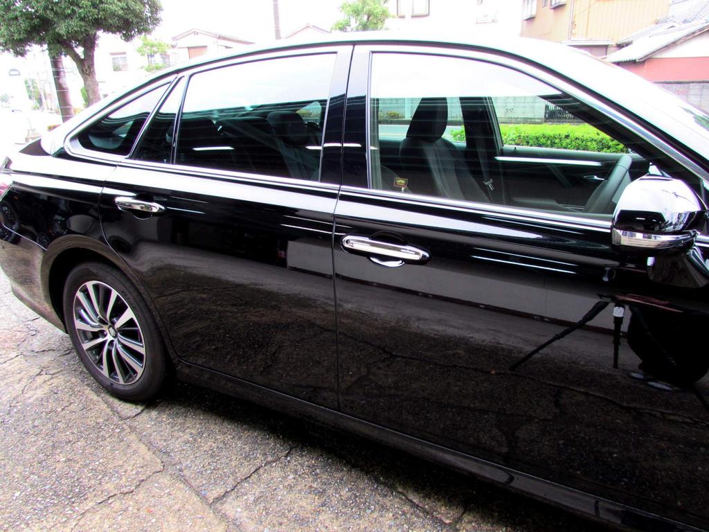 BRIGHTZ Finish Stainless Steel Door Handle Half for Toyota Crown Hybrid Crown Crown 31464 Ultra-Mirror Covers, Type, (20, 21, 224) [DHC-NOBU-328]