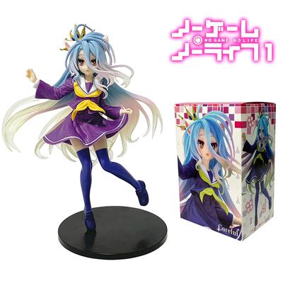 19CM Anime NGNL No Game No Life Weiß "Figur Anime PVC Anime Actionfiguren Modell Sammlung Ornament Anime Modell Spielzeug Geschenk"