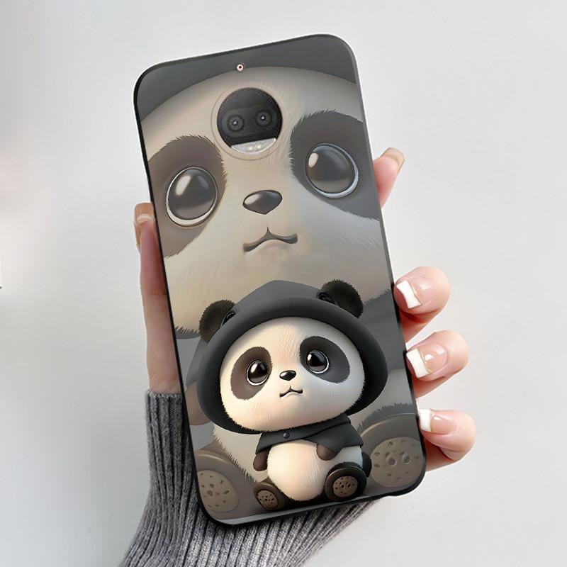

For Motorola Moto G6S Plus Dreamy Pattern Shockproof Soft Cover For Motorola Moto G5S Plus Bumper Silicone Jelly Black Case Moto G6S Plus